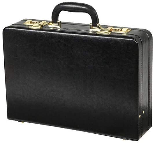 Leather Business Attache Case P4934