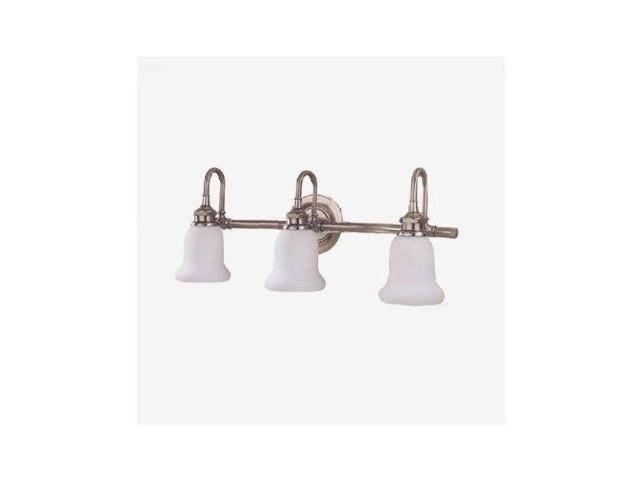 3 Light Bath Bracket, Satin Nickel K8353