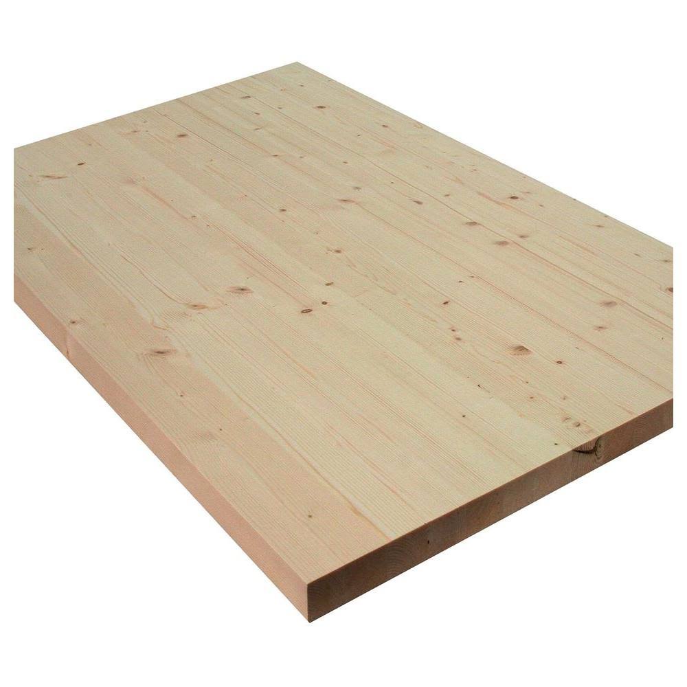 1 in. x 18 in. x 60 in Allwood Pine Project Panel B538