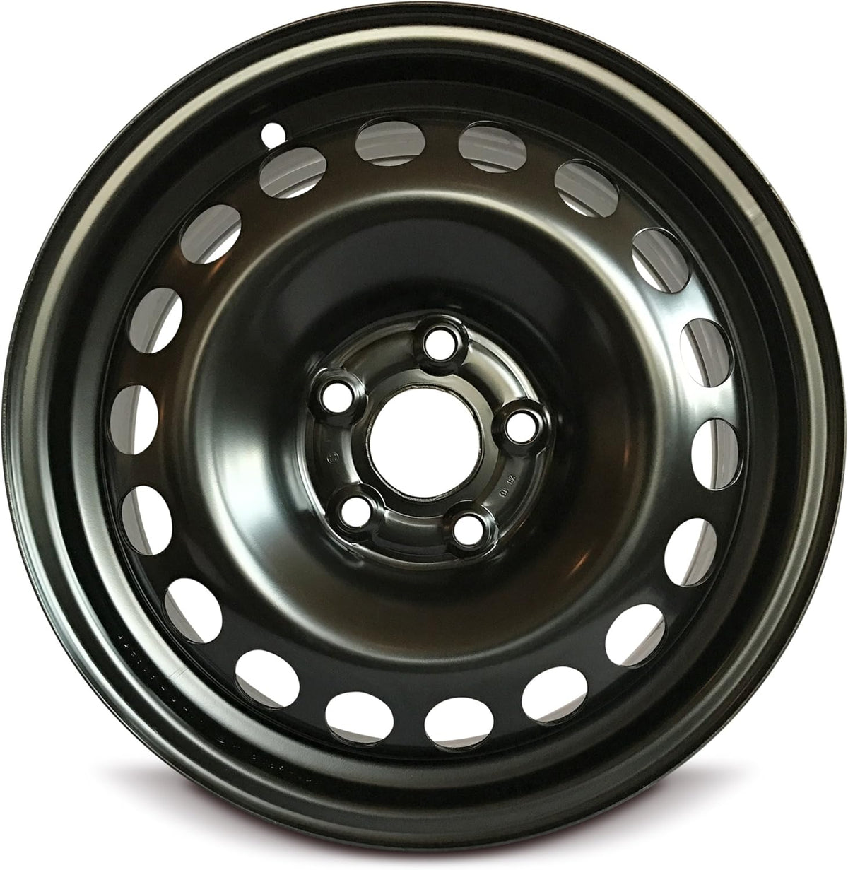 15 Inch 5 Lug Black Steel Rim Y63521