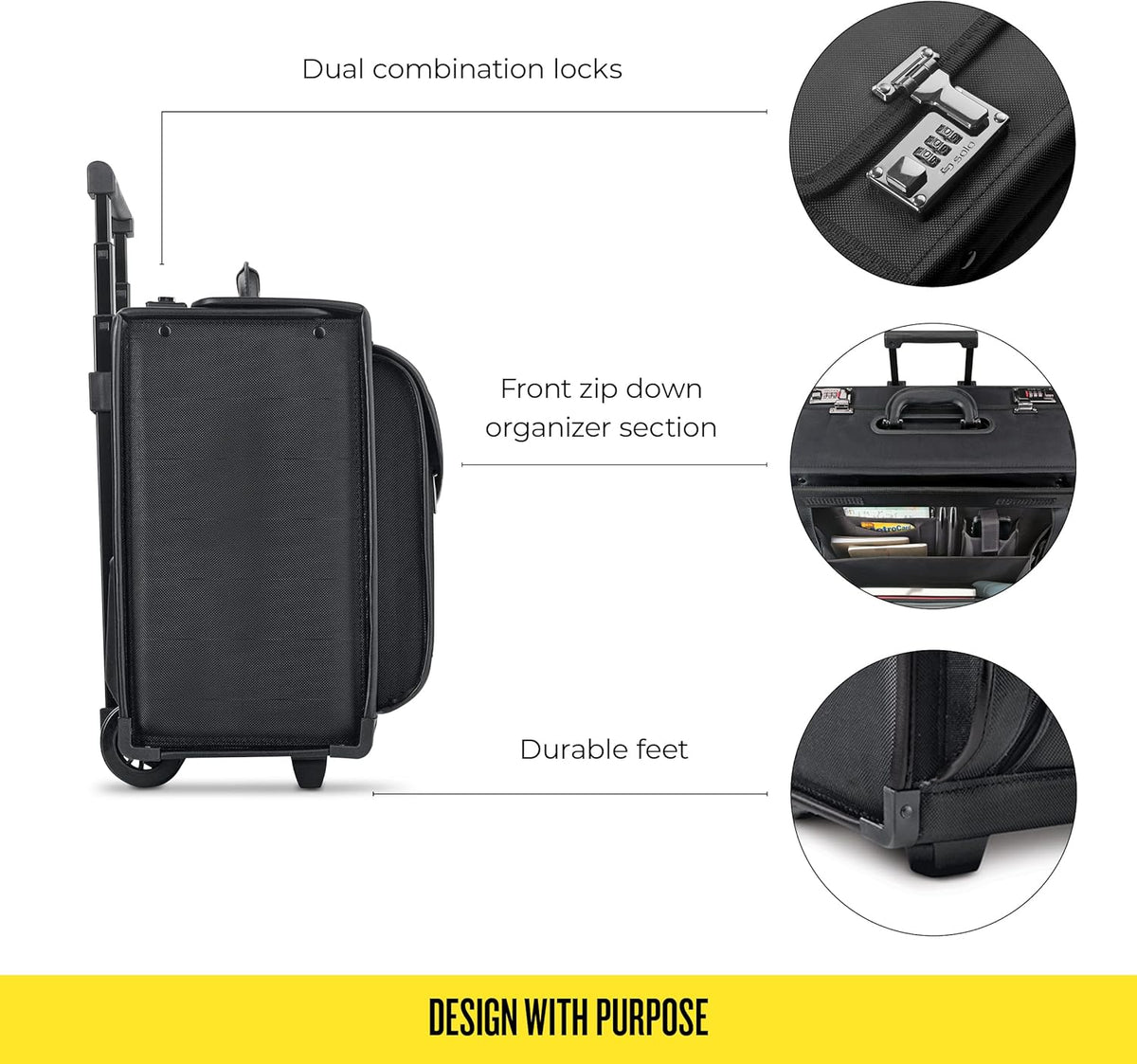 Black Rolling Catalog Case D520825