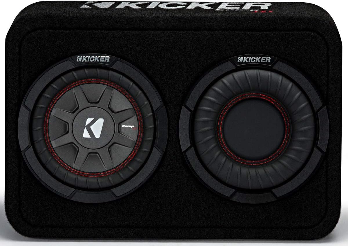 6.75 Loaded Sealed Sub Box Bundle with Amplifier & Amp Kit A59441