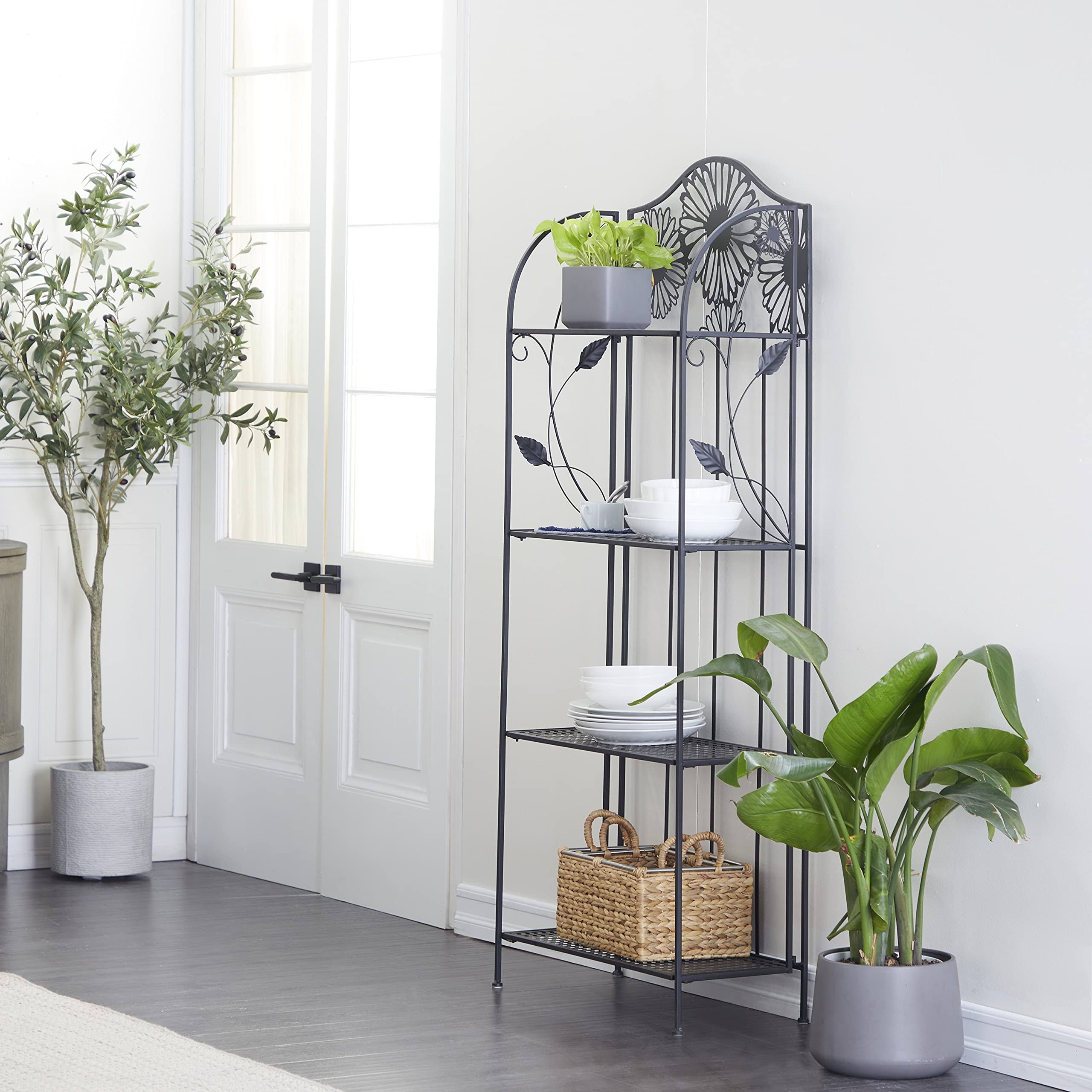 Black Iron Baker's Rack Y7252