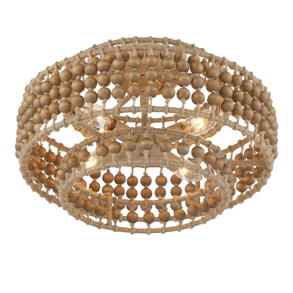 Silver 3-Light Ceiling Mount M5964