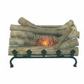 Electric Fireplace Logs with Grate F247807