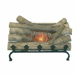 Electric Fireplace Logs with Grate F247807
