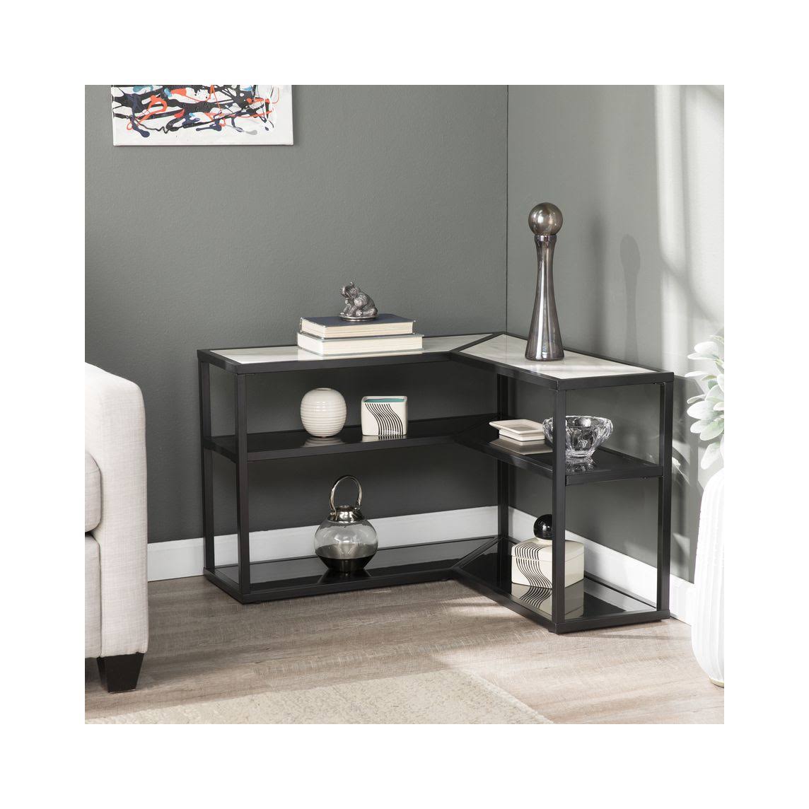Faux Marble Wrap Around Table C593939
