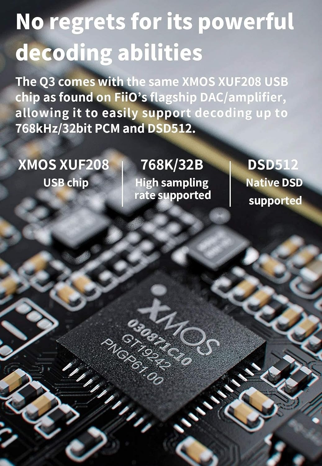 FiiO Q3 Headphone Amplifier with THX AAA Amp Technology K65656