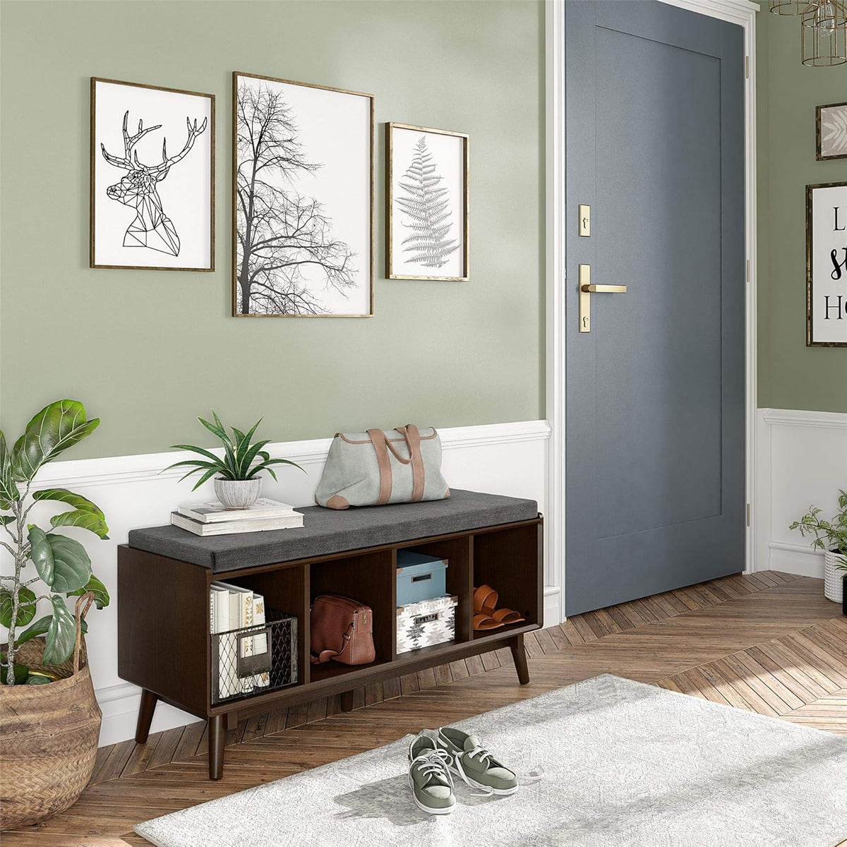 Walnut Bar Cabinet M86799