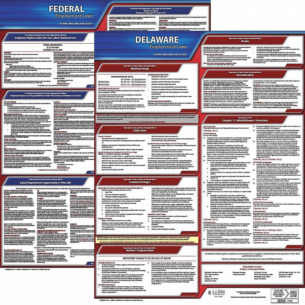 Labor Law Poster E92879