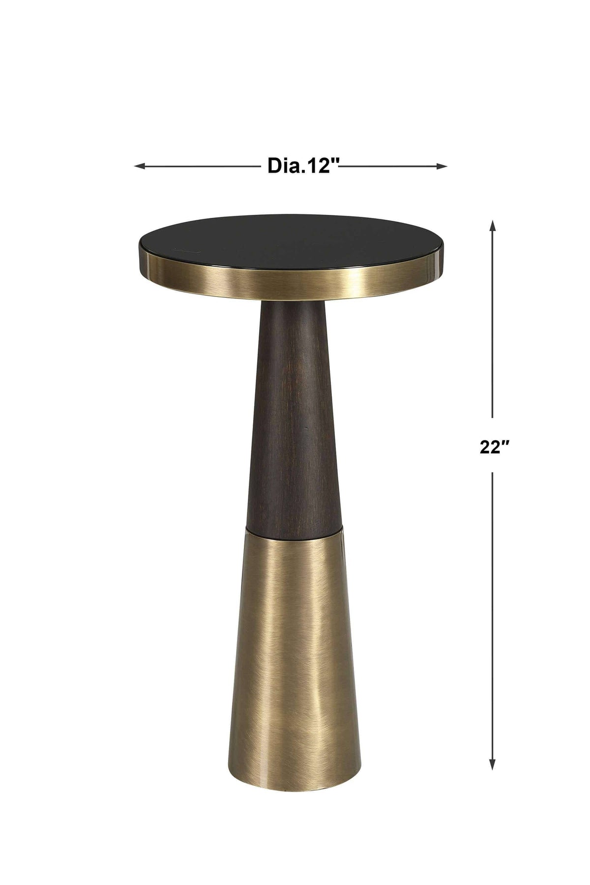 Black Accent Table M430318