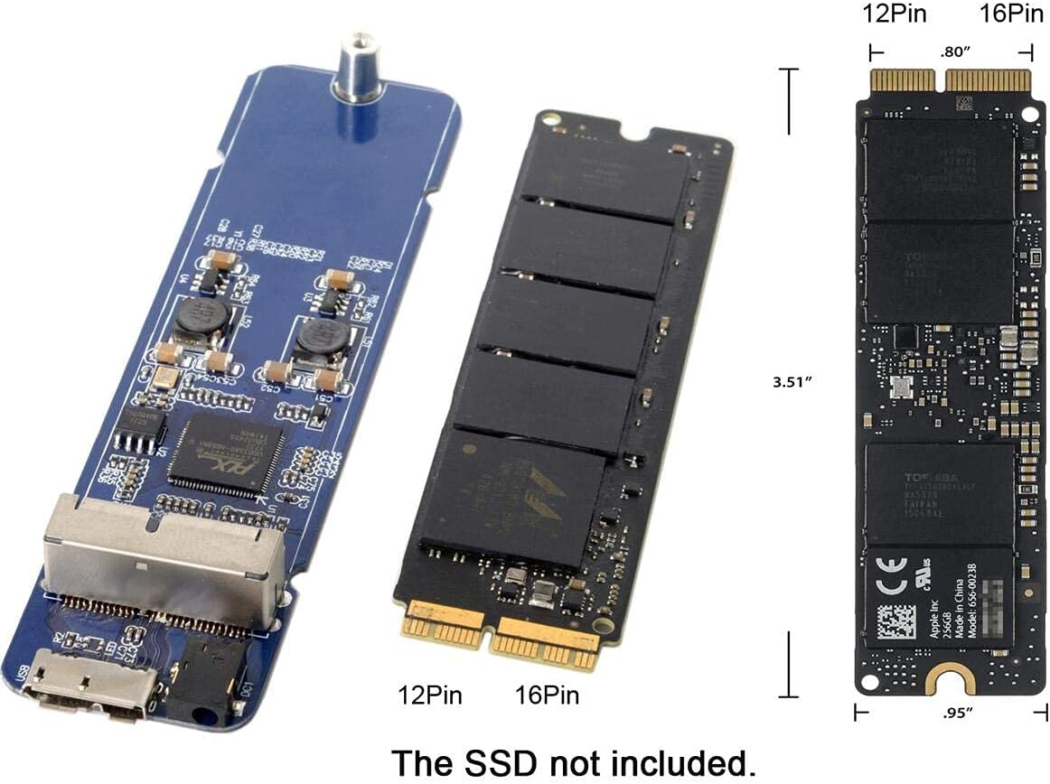 USB 3.0 to 16+12 Pin HDD Enclosure F368