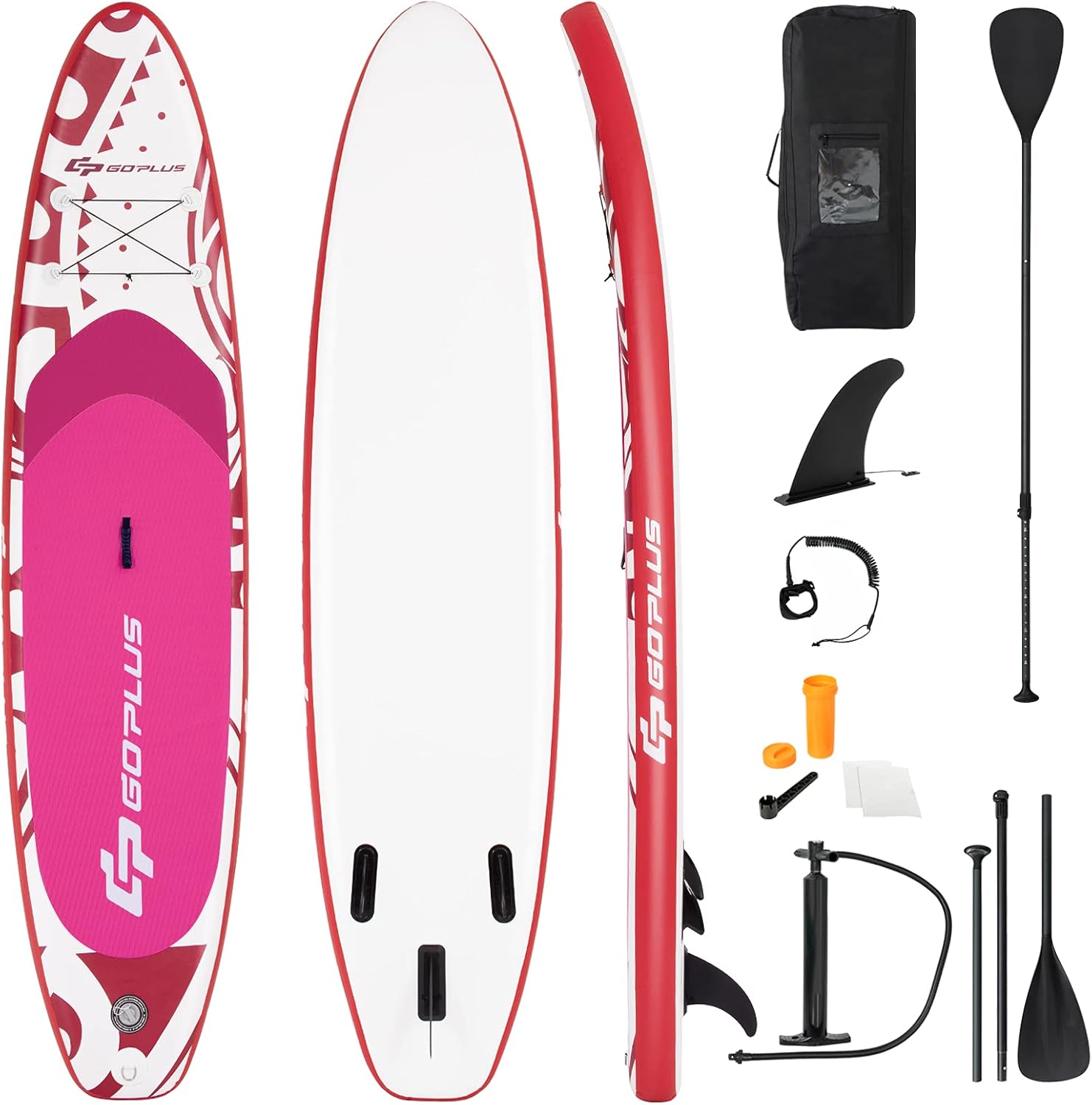 10.5/11FT Inflatable Stand Up Paddle Board with Carry Bag E821
