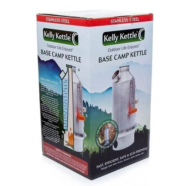 Large Stainless Steel Kelly Kettle O54605