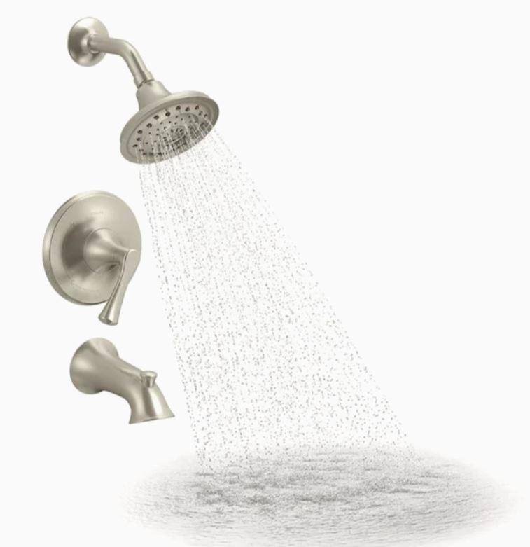 Bath Shower Set Vibrant Brushed Nickel N69018