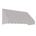 8.375 ft Gray Acrylic Fixed Awning X817310