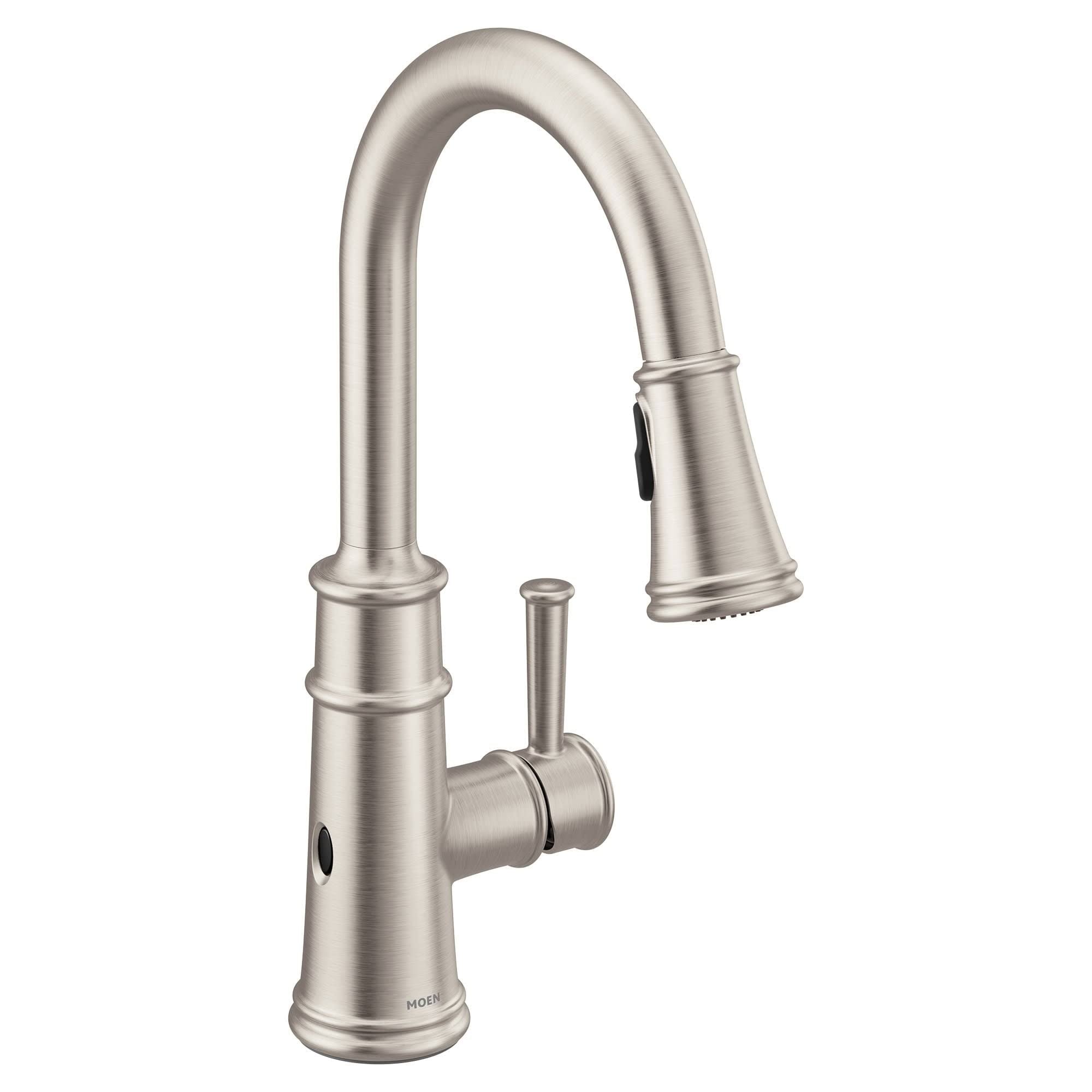 Spot Resist Stainless High-Arc Single Handle Kitchen Faucet S2808
