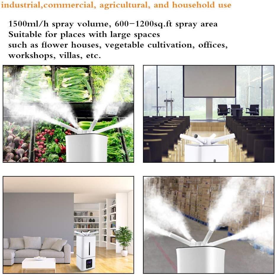 Industrial Humidifier 1350ml/h 600-1200sq.ft 110V L891