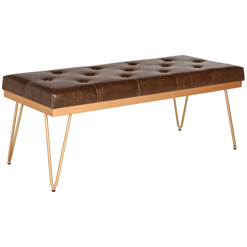 Brown / Gold Bench I25942