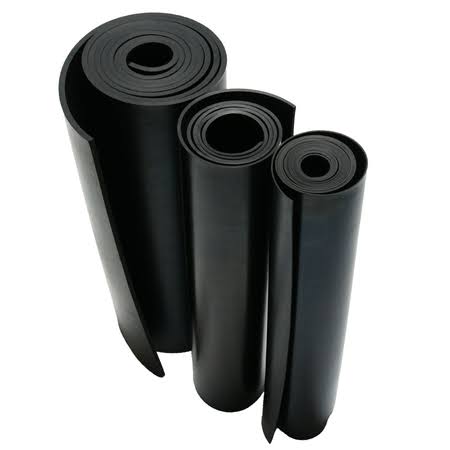 Neoprene Sheet 1/4x22 Thick x 3ft W x 22ft L U62424