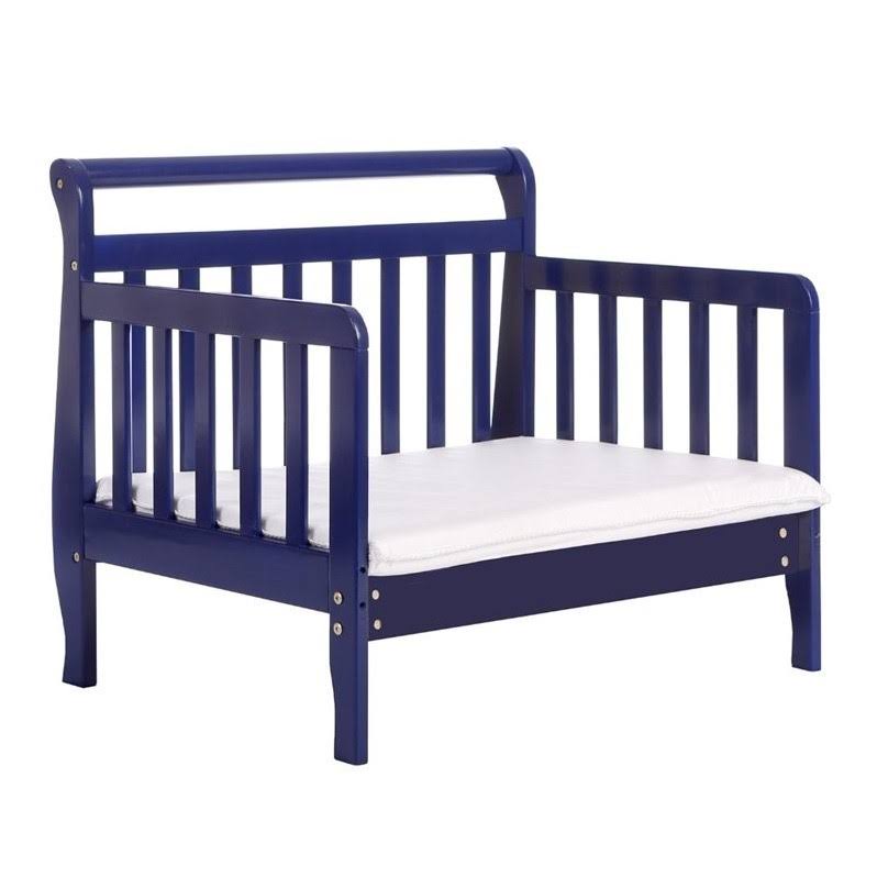 Royal Blue 3-in-1 Convertible Toddler Bed W857466