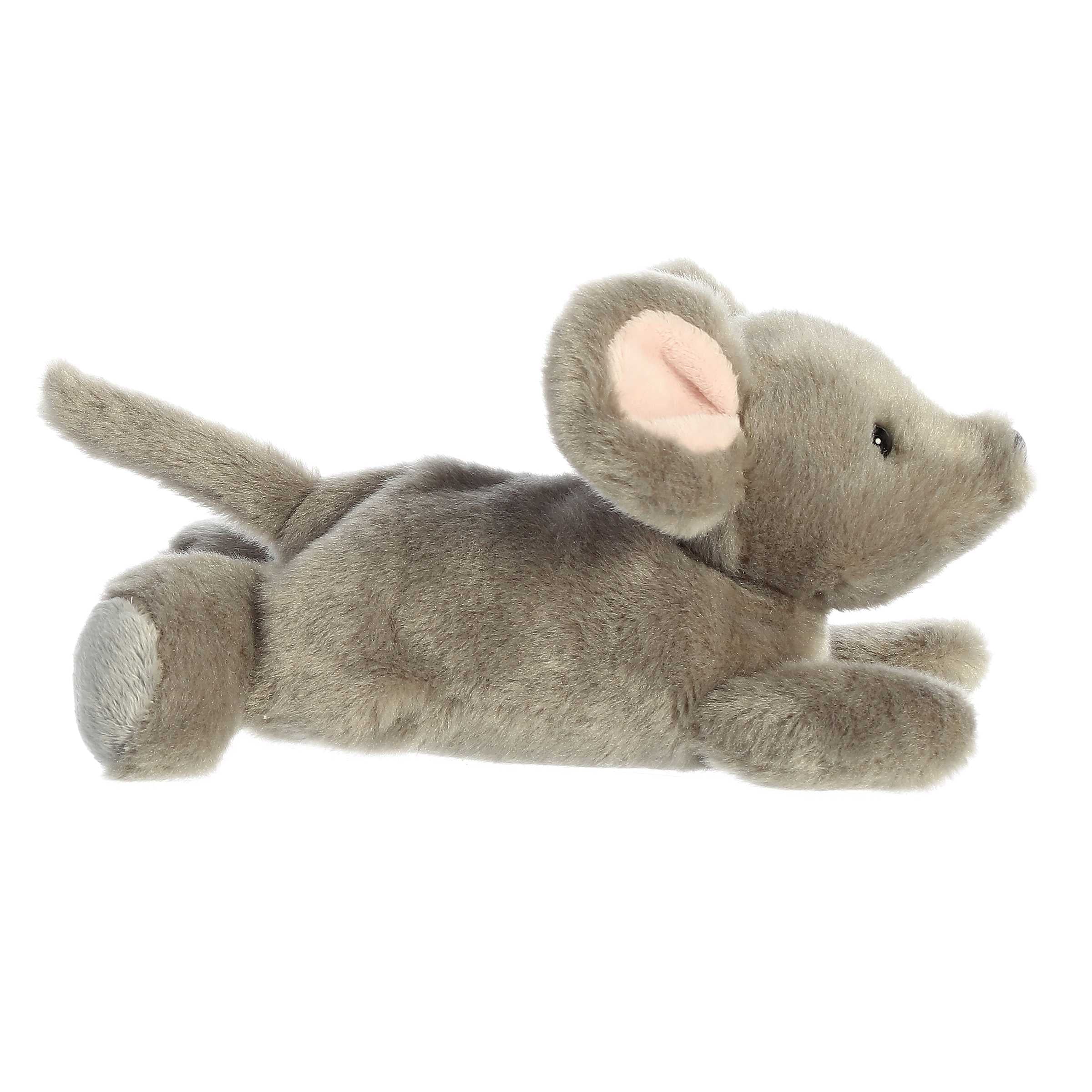 Gray Mini Stuffed Animal Mouse G609
