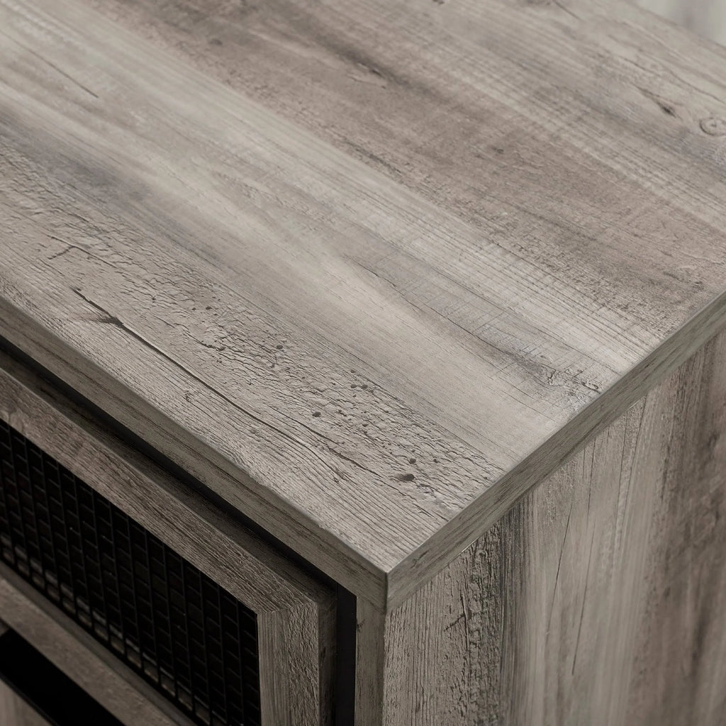 2-Door Accent Cabinet - Grey Wash Z5484