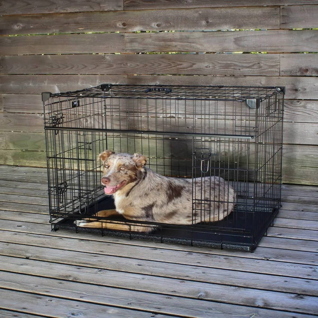 36 inch Sliding Double Door Wire Dog Crate G400727