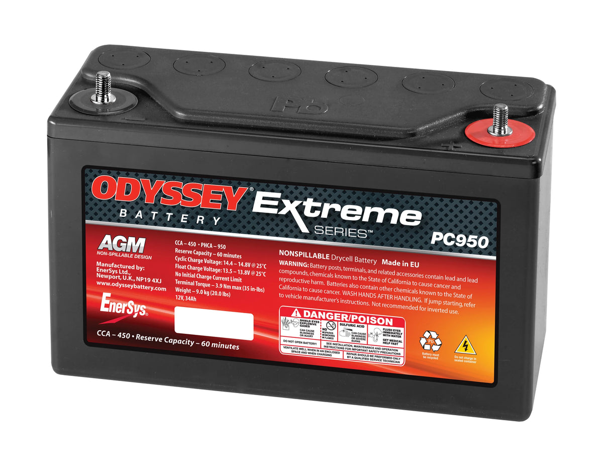 Odyssey Battery PC950 Extreme Racing Battery X557791