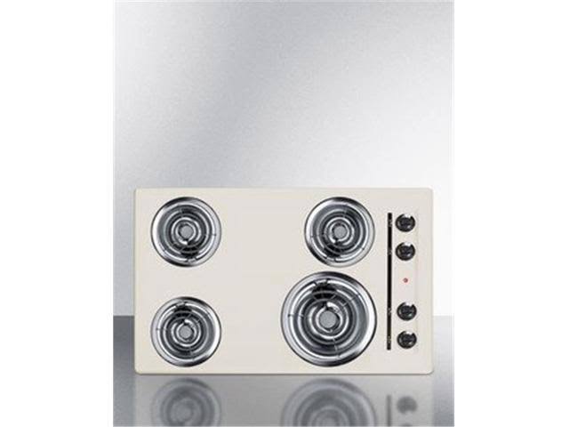 Bisque 30 inch Electric Cooktop Z510