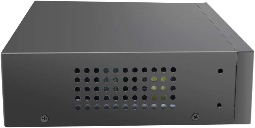 11 Port Unmanaged PoE Switch with 2 Gigabit and SFP Uplink, 120W, Metal Case X1921