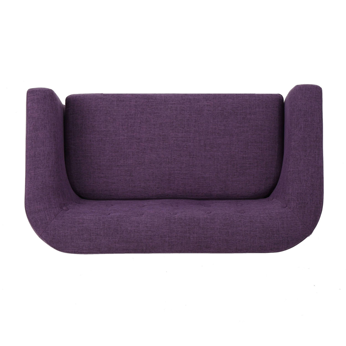 Muted Blue Mid-Century Loveseat K22232