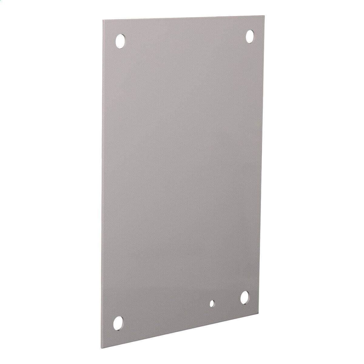 9x21 Carbon Steel White Back Panel C164