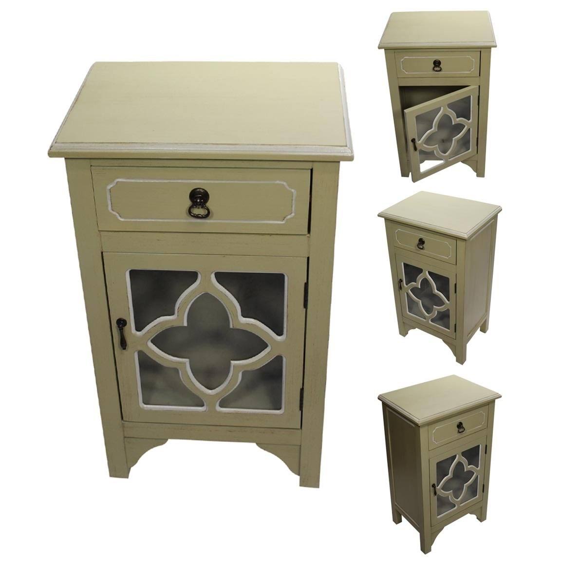 Blue 1 Drawer Accent Cabinet T8923