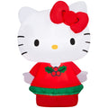 Airblown Inflatables Christmas Hello Kitty with Red Dress P69584