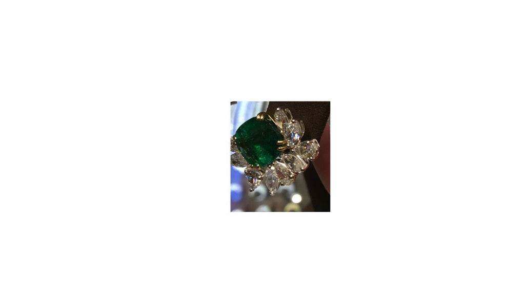 Platinum Diamond Marquise Pear Shape Earring Set T33795