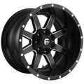 Matte Black Milled 22x12 Fuel Offroad D538 Maverick H838867