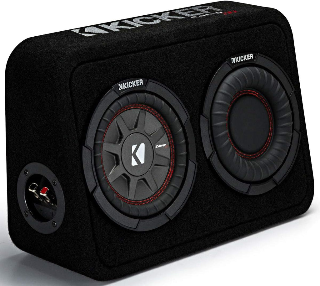 6.75 Loaded Sealed Sub Box Bundle with Amplifier & Amp Kit A59441