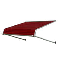 Brick Red Solid Fixed Door Awning U620
