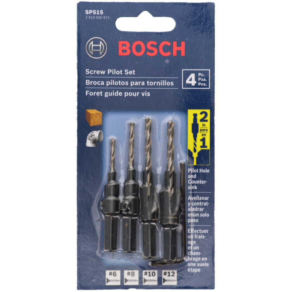 5-Piece HEX Shank Countersink Screw Pilot Set L842