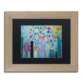 Contemporary Matted Framed Art D264