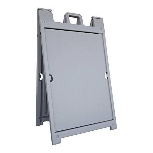 Gray A-Frame Sign Stand K273