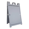 Gray A-Frame Sign Stand K273