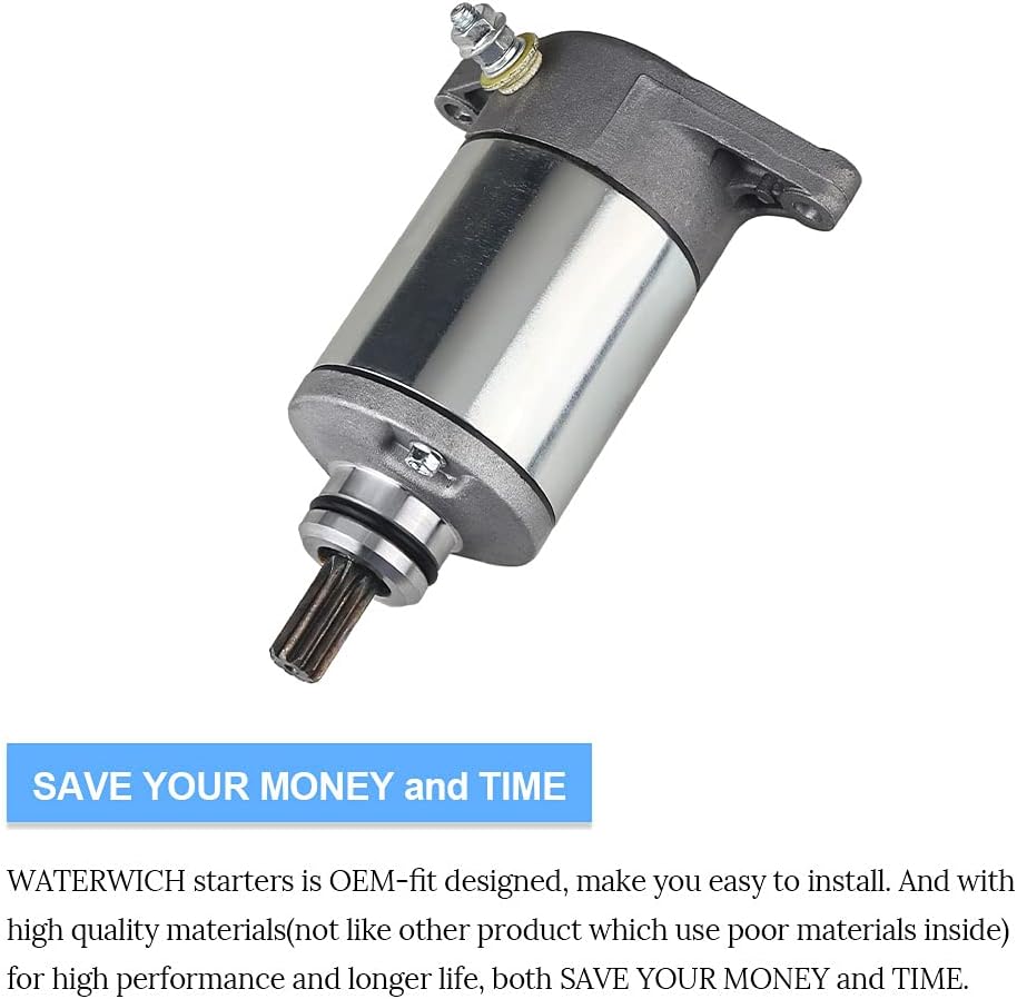 Starter Compatible with Suzuki Eiger 400 Arctic Cat LT-A400 LT-F400 2002-2007 Pack of 2 A6838