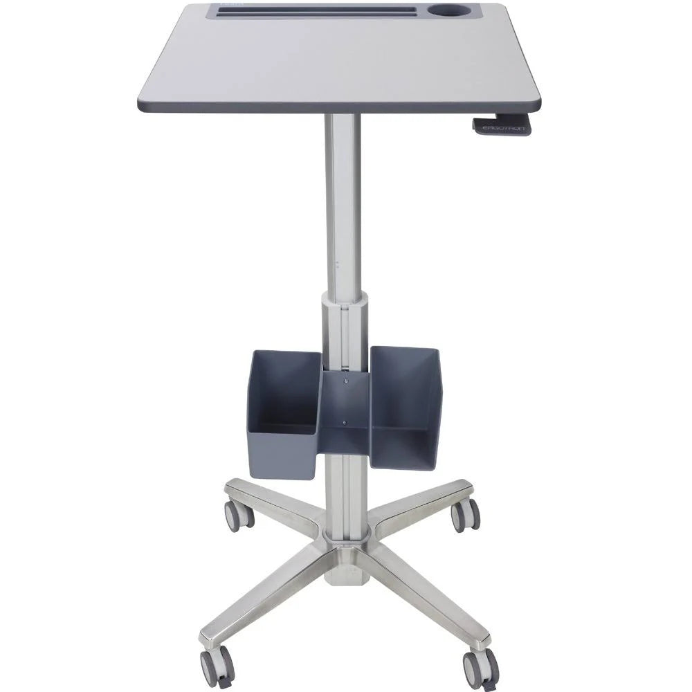 Adjustable Stand-Up Desk White/Silver Q9996