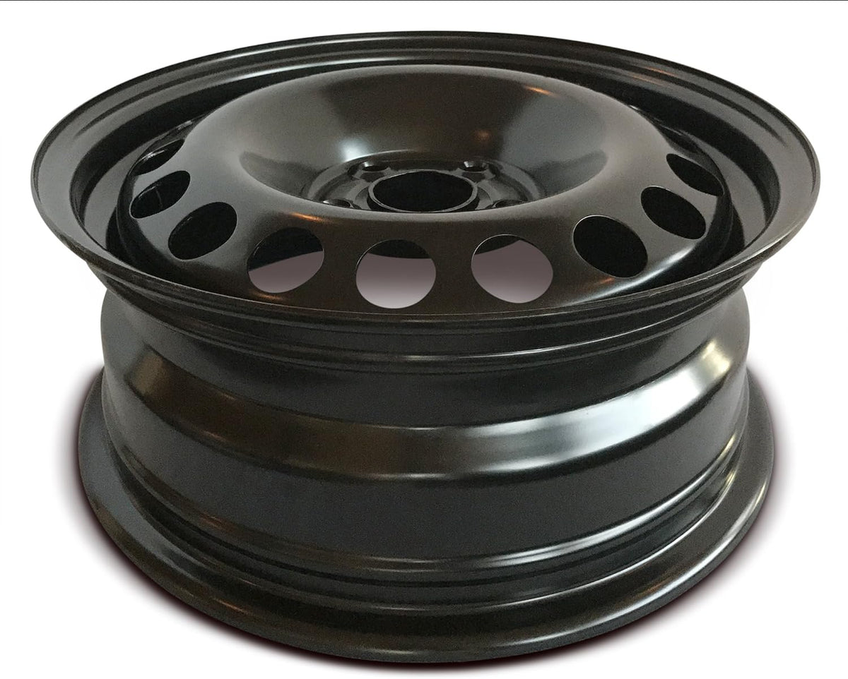 15 Inch 5 Lug Black Steel Rim Y63521