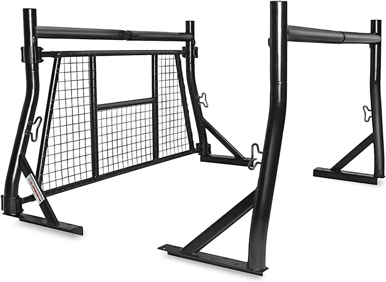 Extendable Pick-up Truck Rack with Protective Screen Set O134