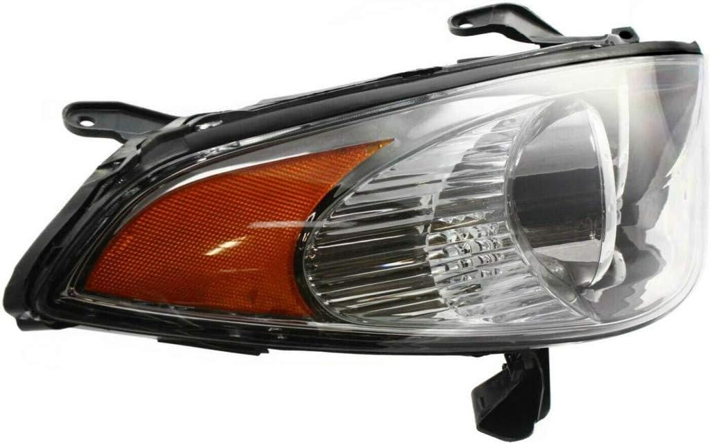 2004 2005 2006 Toyota Solara Head Light Assembly Driver Side with Bulbs K67430