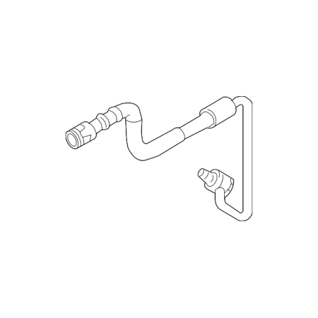 BMW Power Steering Return Hose D74033