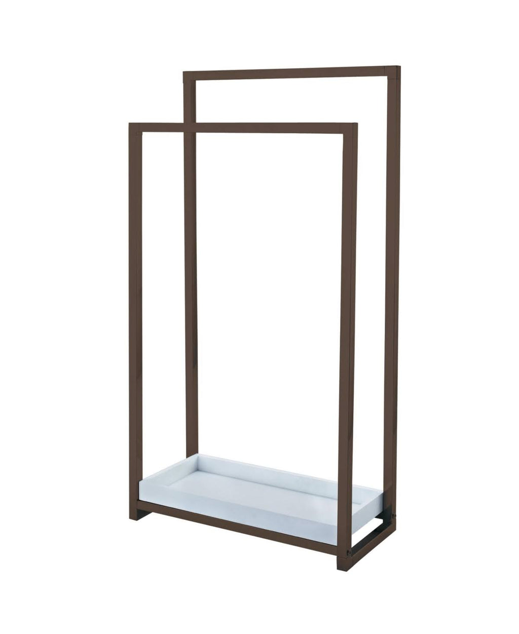 Oil Rubbed Bronze 2-Tier Steel Towel Rack I734885